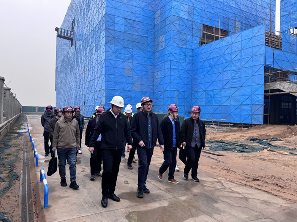 鄭州市建設(shè)投資集團有限公司黨委委員、紀委書記張煉帶隊調(diào)研六十七高項目建設(shè)